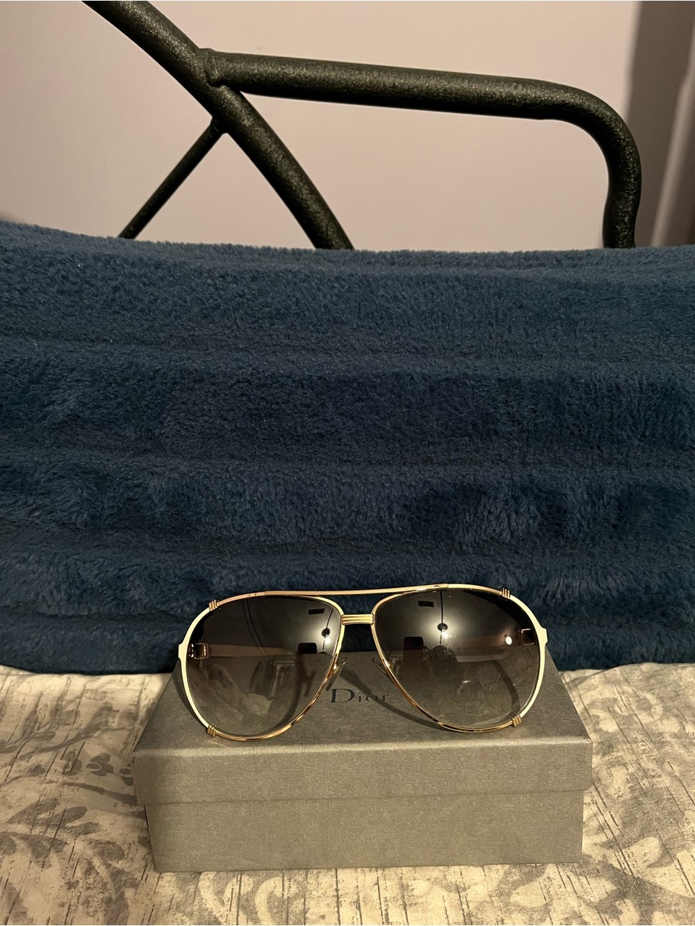 Dior Aviator Sunglasses with Gradient Lenses